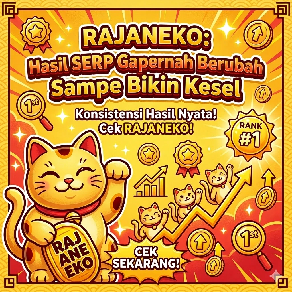 Sertifikat, penghargaan, tanda, atau dokumen yang dipajang di RAJANEKO: Hasil SERP Gapernah Berubah Sampe Bikin Kesel Tetangga